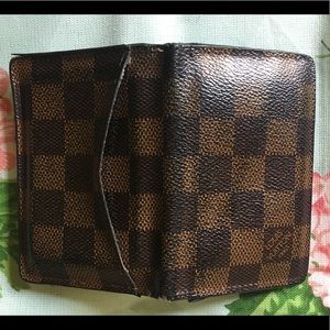 Louis Vuitton Brown Porte Damier Wallet bifold